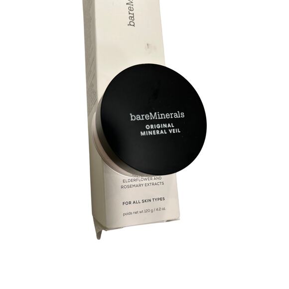 bareMinerals Original Mineral Veil Finishing Powder Translucent 0.3 oz - Picture 2 of 4